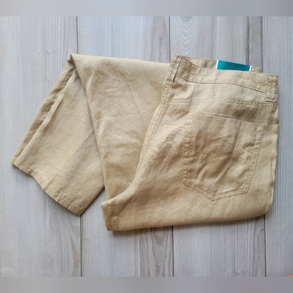 Cubavera 100% linen 5 pockets pant for men. 36x30